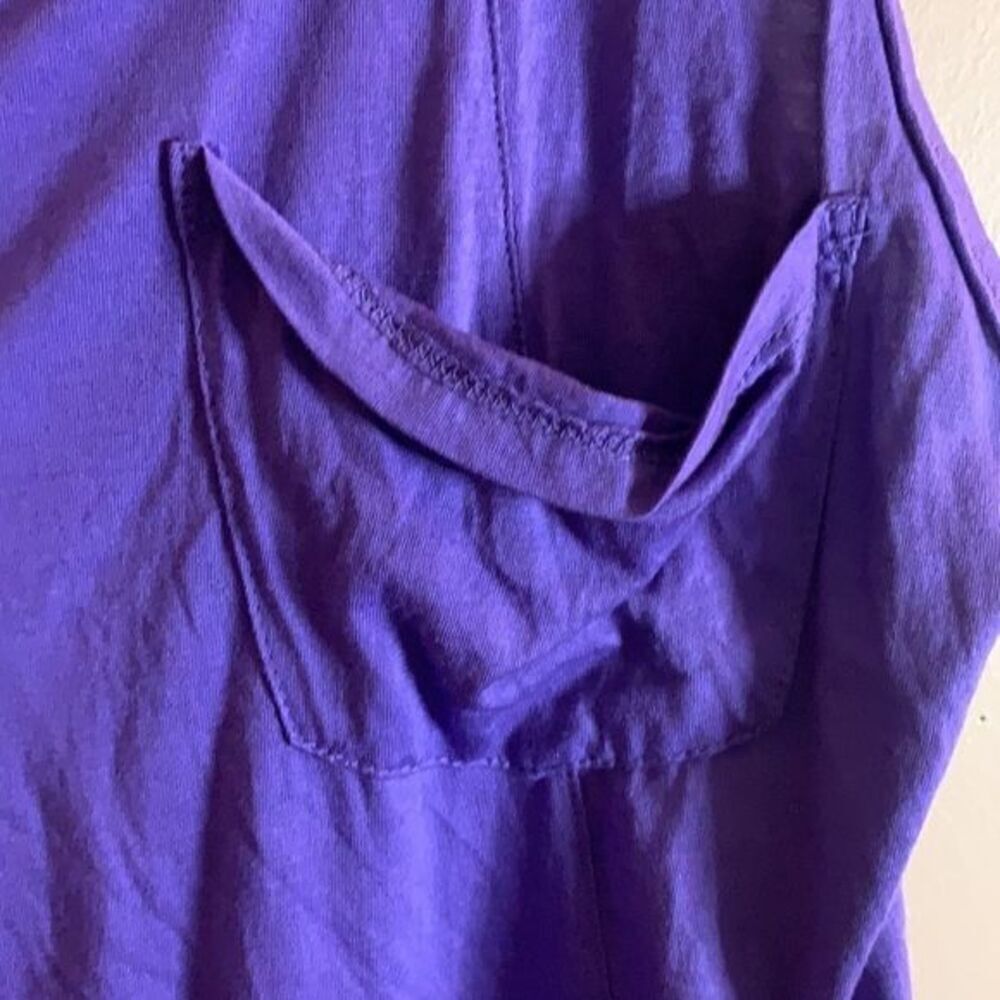 Wilfred Purple Racerback Tank Top - Picture 4 of 6